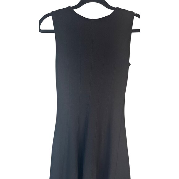 2/$30 ZARA XS Basic Black Knit Sleeveless Dress - Picture 4 of 15